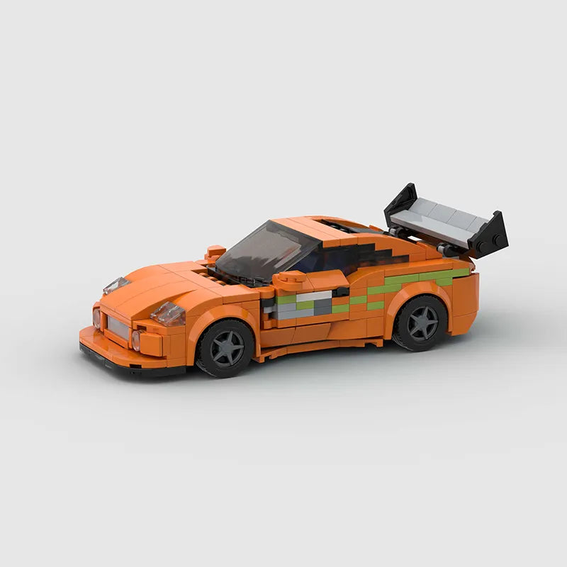 Fast & Furious 1 MK4 Supra - Car Bricks Car Bricks