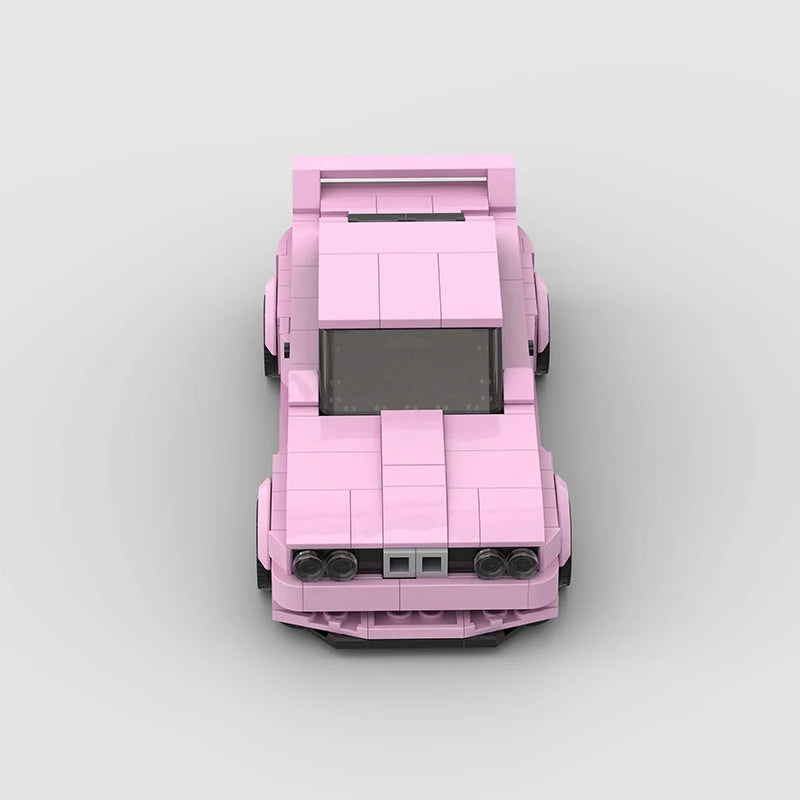 BMW E30 Hot Pink - Car Bricks Car Bricks