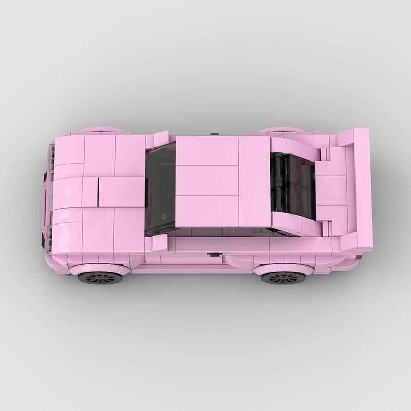 BMW E30 Hot Pink - Car Bricks Car Bricks
