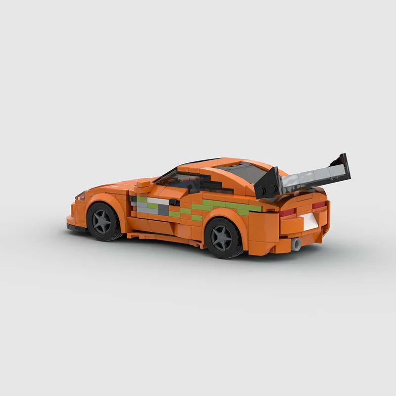 Fast & Furious 1 MK4 Supra - Car Bricks Car Bricks